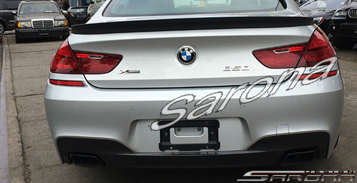Custom BMW 6 Series  Coupe & Sedan Trunk Wing (2012 - 2019) - $349.00 (Part #BM-114-TW)